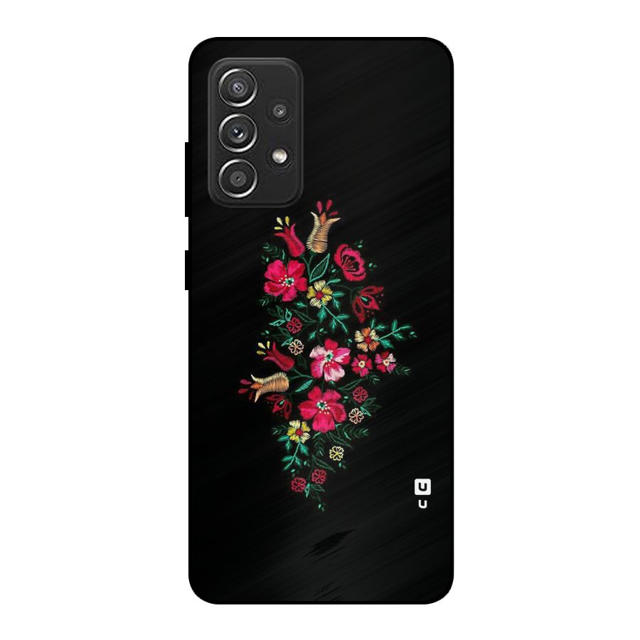 Pretty Allure Flower Metal Back Case for Galaxy A52s 5G