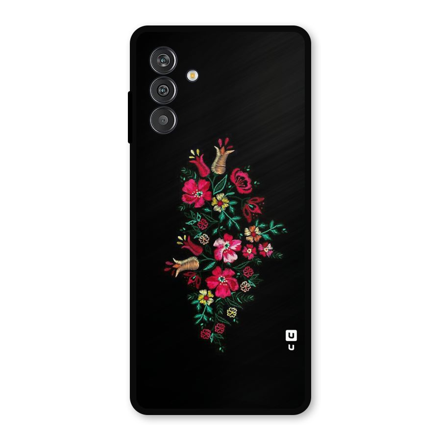 Pretty Allure Flower Metal Back Case for Galaxy F13