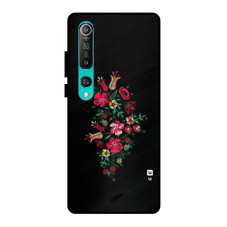 Pretty Allure Flower Metal Back Case for Mi 10