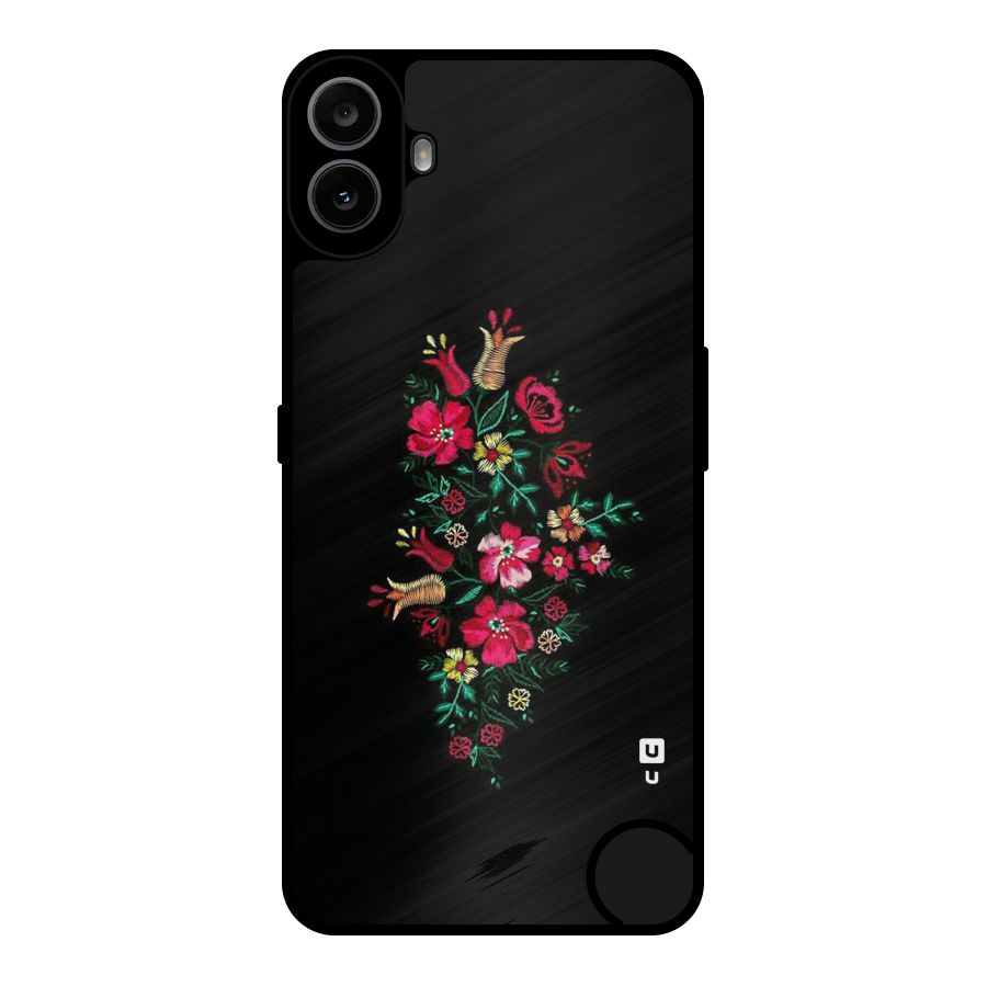 Pretty Allure Flower Metal Back Case for Nothing CMF Phone 1