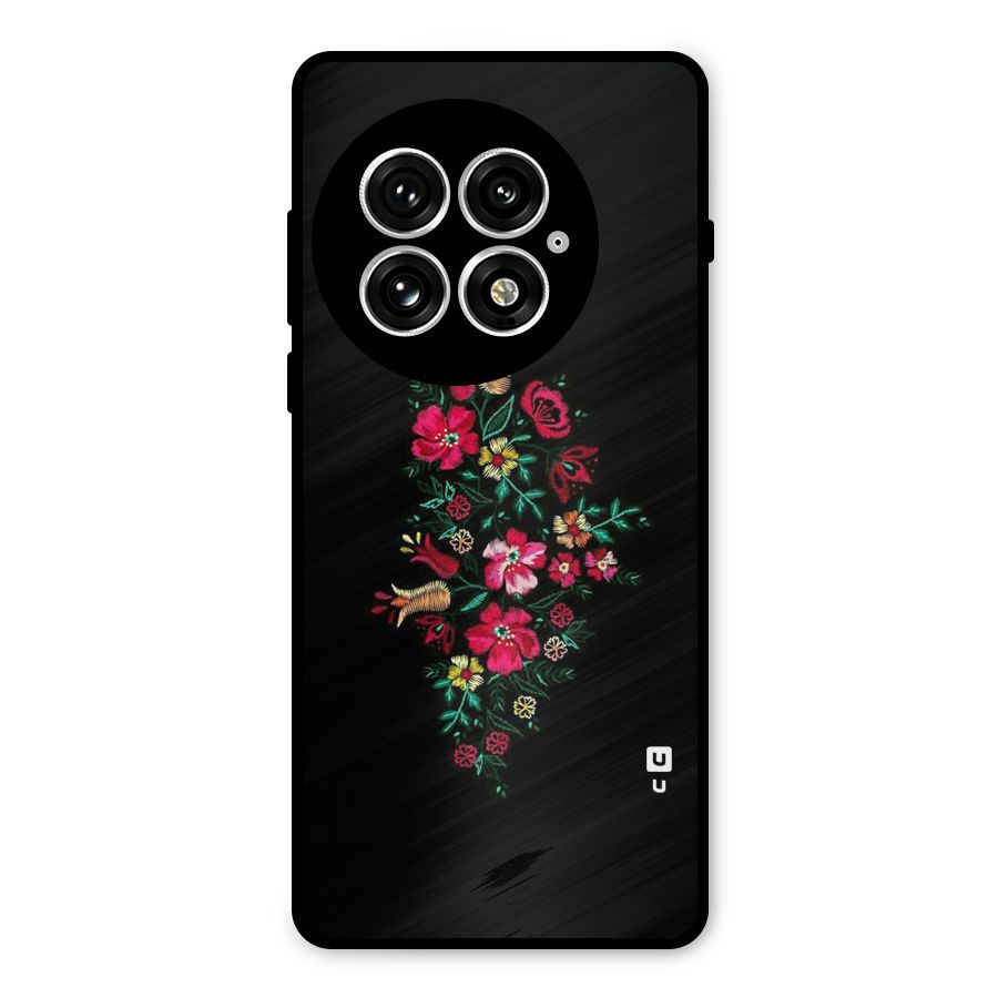 Pretty Allure Flower Metal Back Case for OnePlus 13