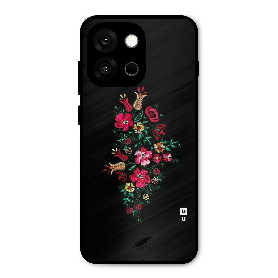 Pretty Allure Flower Metal Back Case for OnePlus 13s