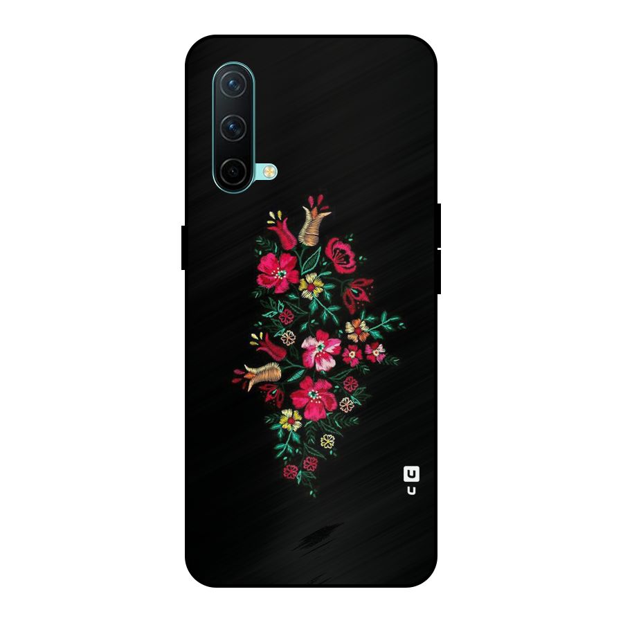 Pretty Allure Flower Metal Back Case for OnePlus Nord CE 5G