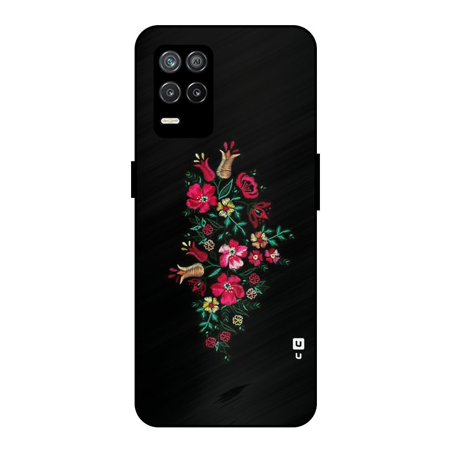 Pretty Allure Flower Metal Back Case for Realme 9 5G