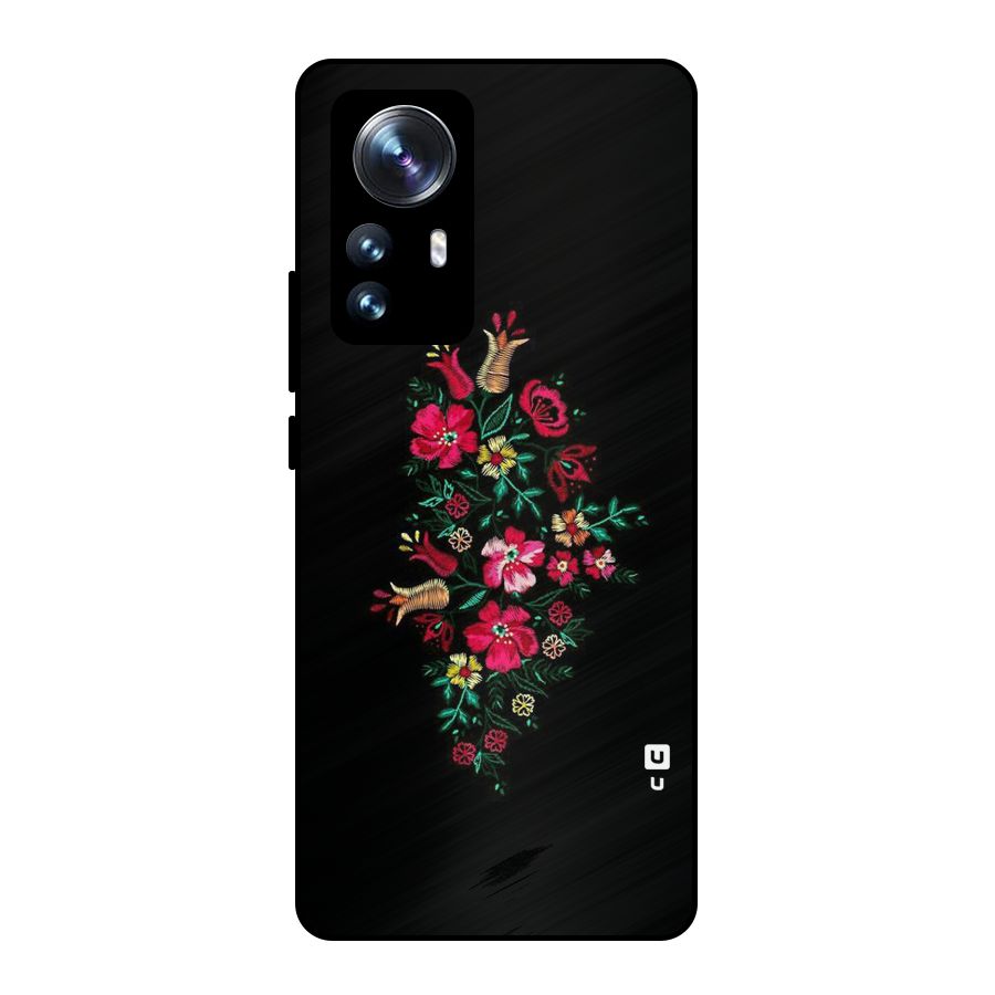 Pretty Allure Flower Metal Back Case for Xiaomi 12 Pro