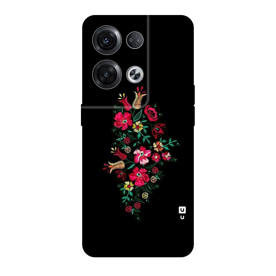 Pretty Allure Flower Original Polycarbonate Back Case for Oppo Reno8 Pro 5G