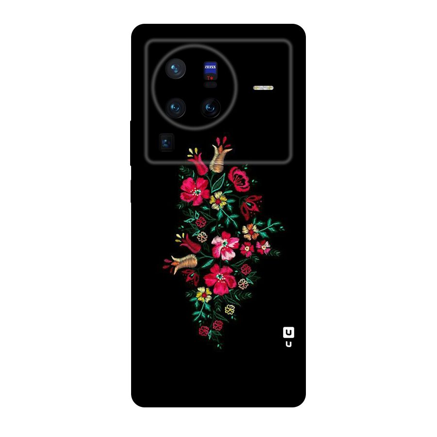 Pretty Allure Flower Original Polycarbonate Back Case for Vivo X80