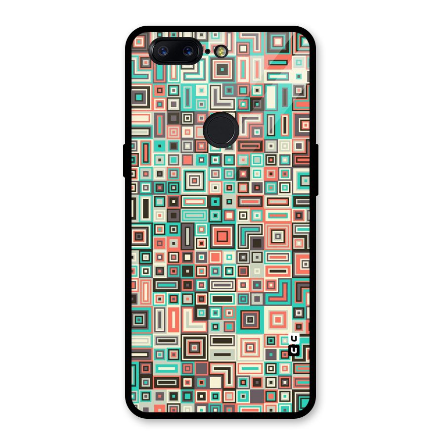 Pretty Boxes Design Glass Back Case for OnePlus 5T