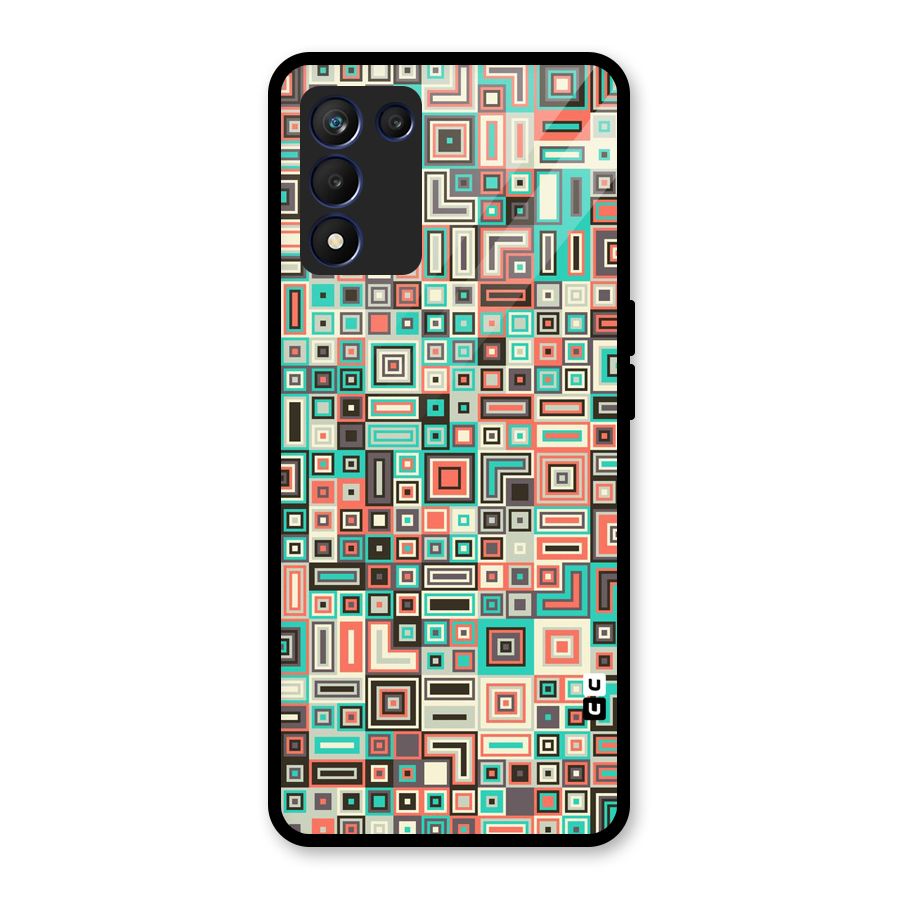 Pretty Boxes Design Glass Back Case for Realme 9 5G Speed