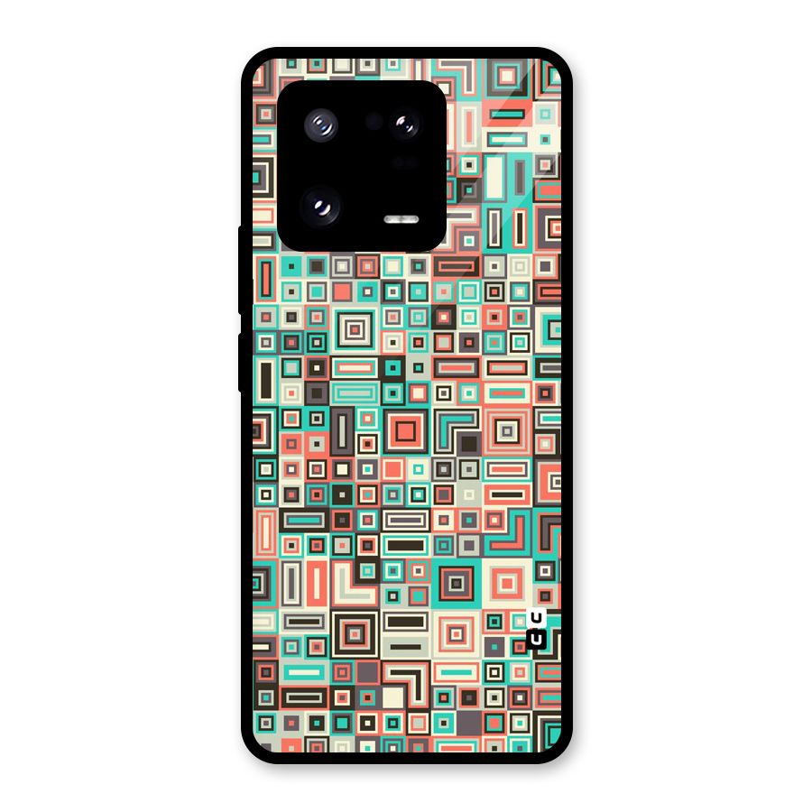 Pretty Boxes Design Glass Back Case for Xiaomi 13 Pro