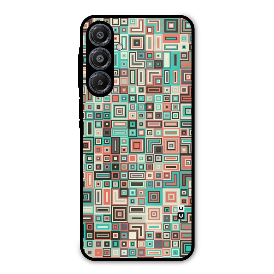 Pretty Boxes Design Metal Back Case for Galaxy A16 5G