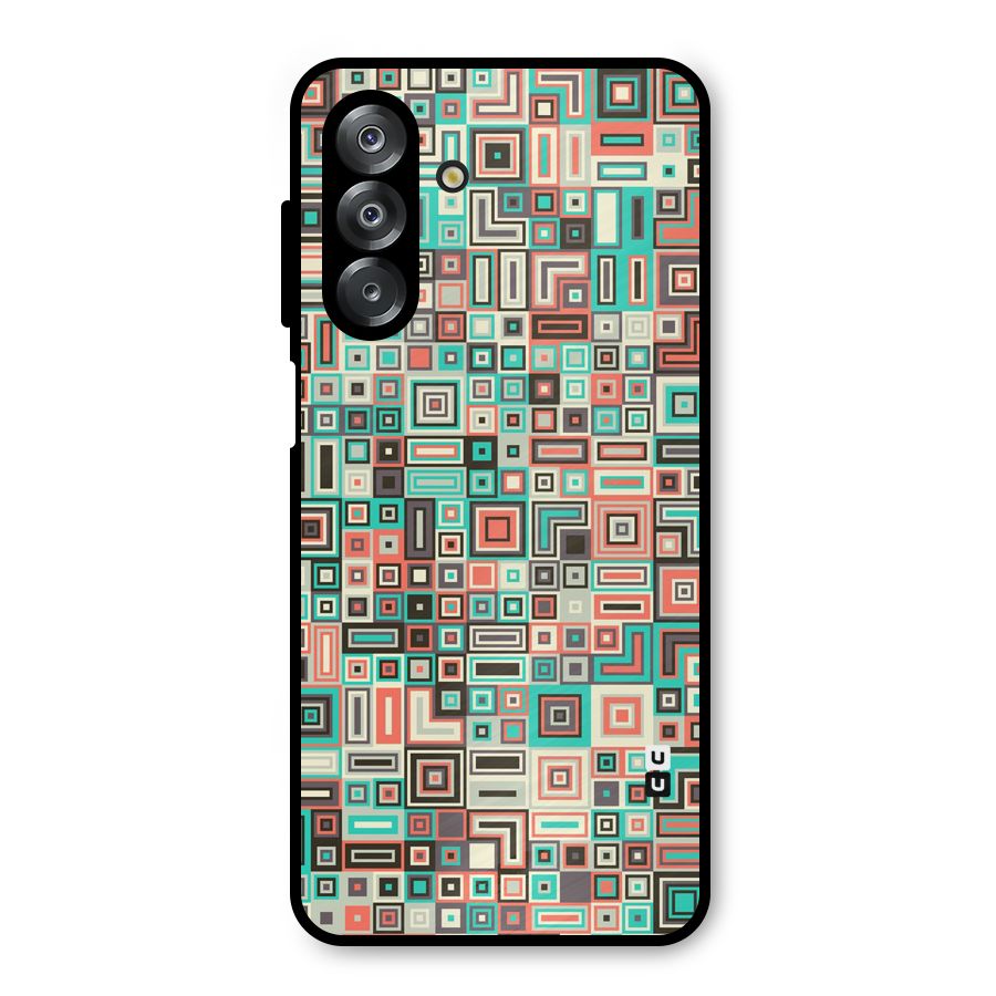 Pretty Boxes Design Metal Back Case for Galaxy A26