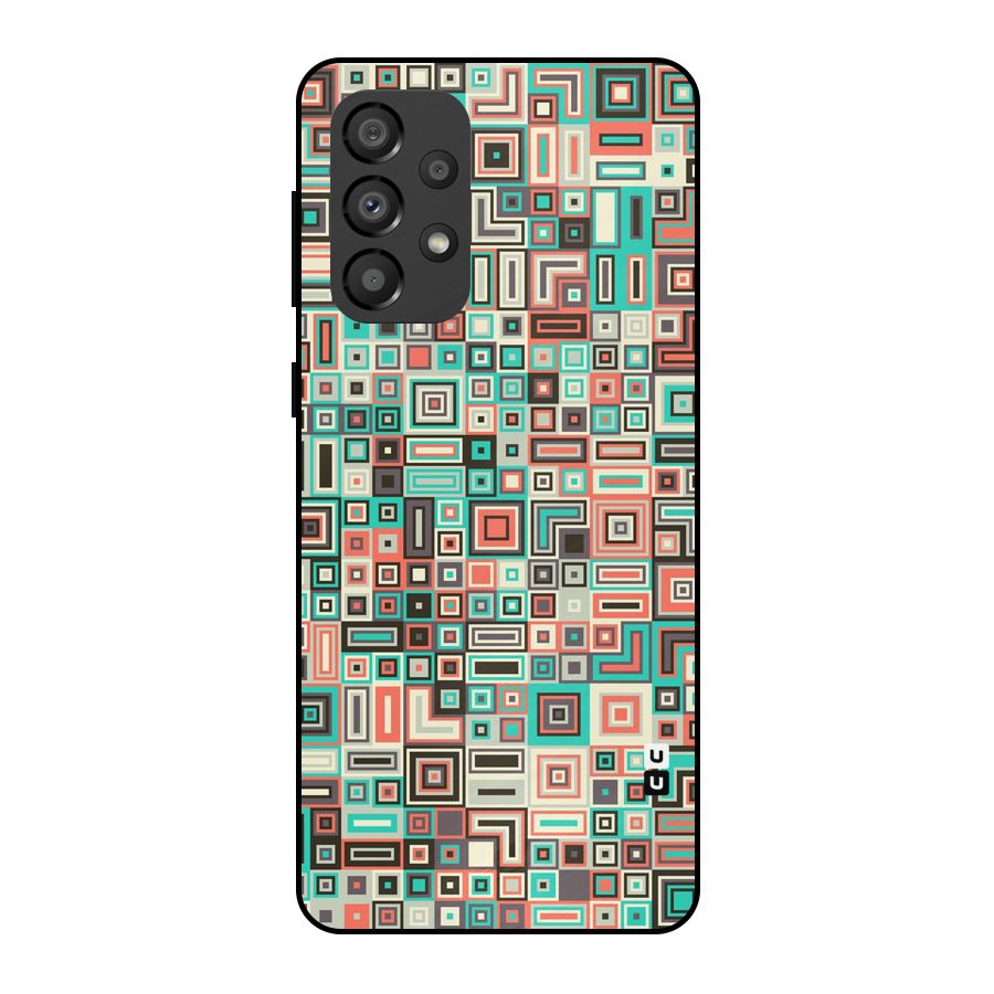 Pretty Boxes Design Metal Back Case for Galaxy A33 5G