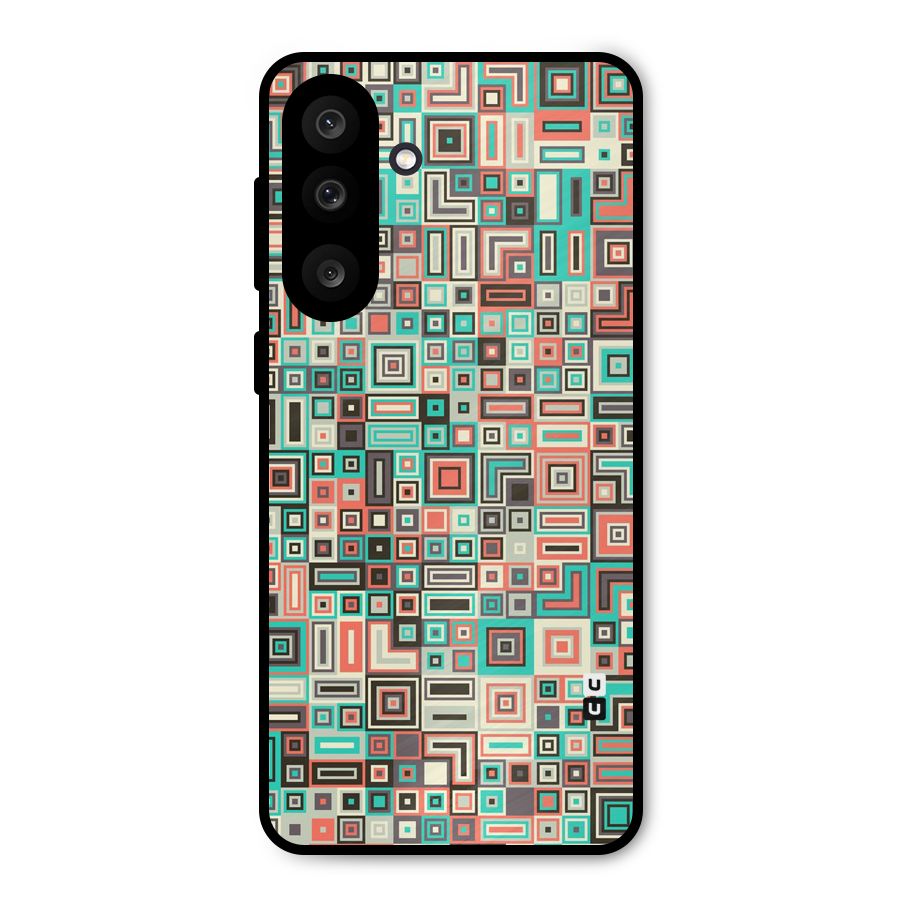 Pretty Boxes Design Metal Back Case for Galaxy M56