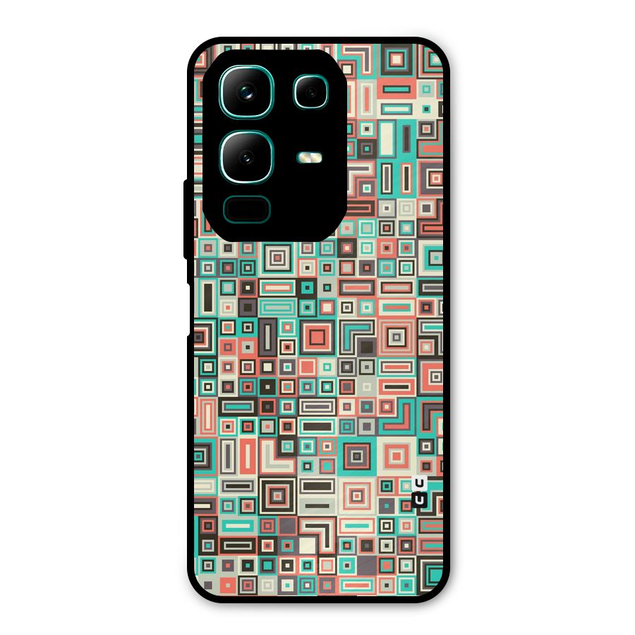 Pretty Boxes Design Metal Back Case for Infinix Note 50x