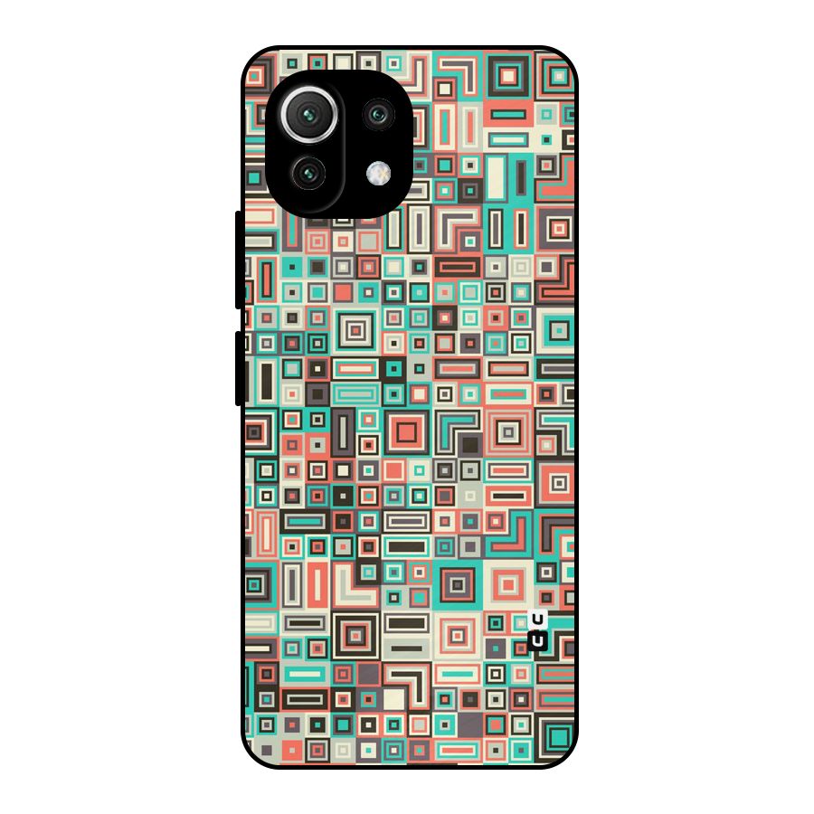 Pretty Boxes Design Metal Back Case for Mi 11 Lite NE 5G