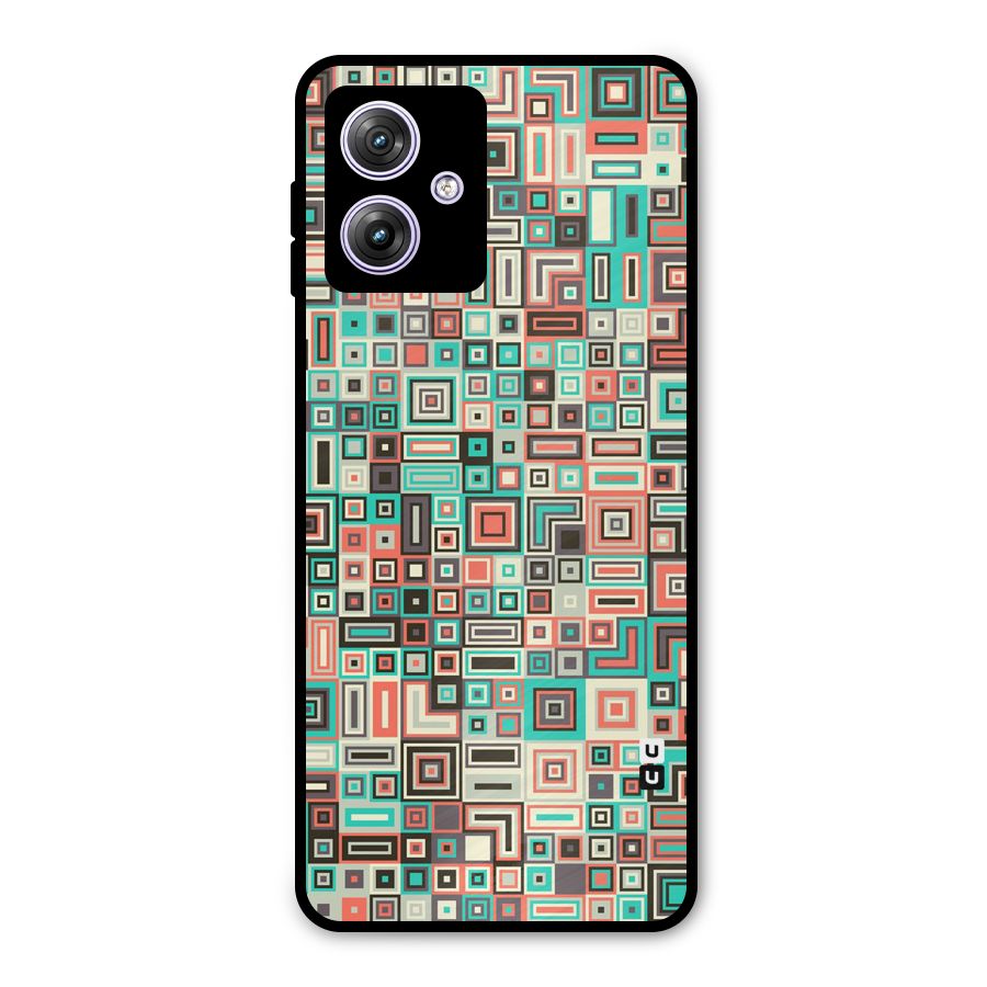 Pretty Boxes Design Metal Back Case for Moto G64