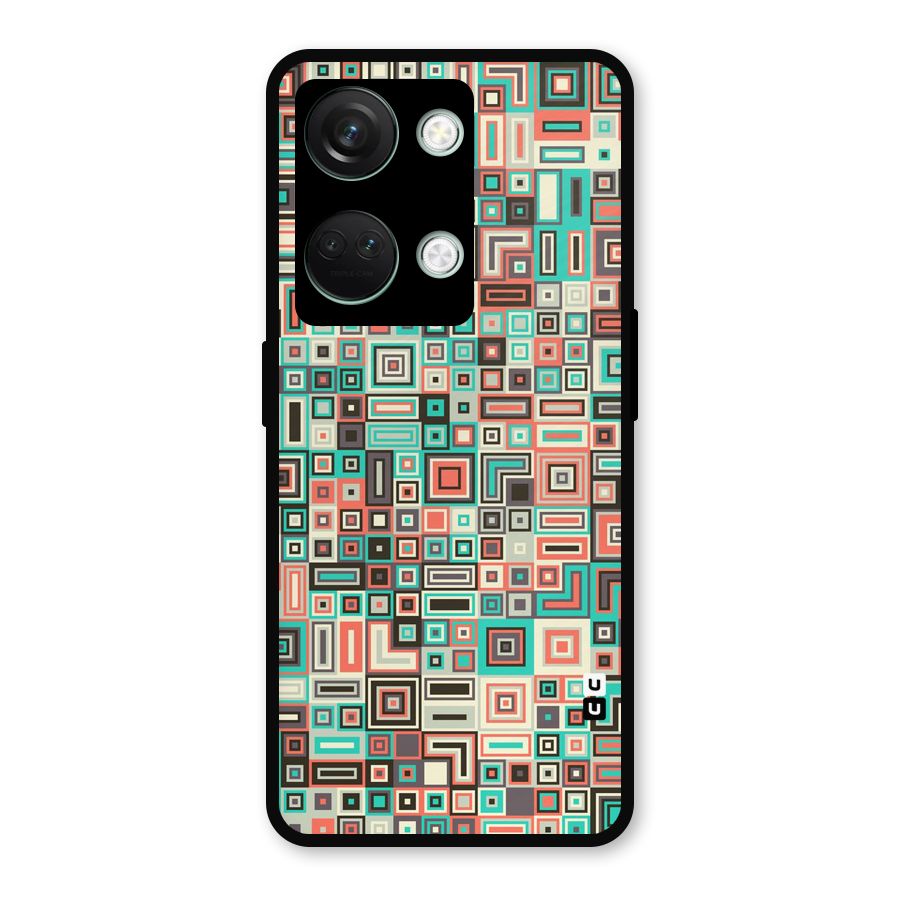 Pretty Boxes Design Metal Back Case for OnePlus Nord 3