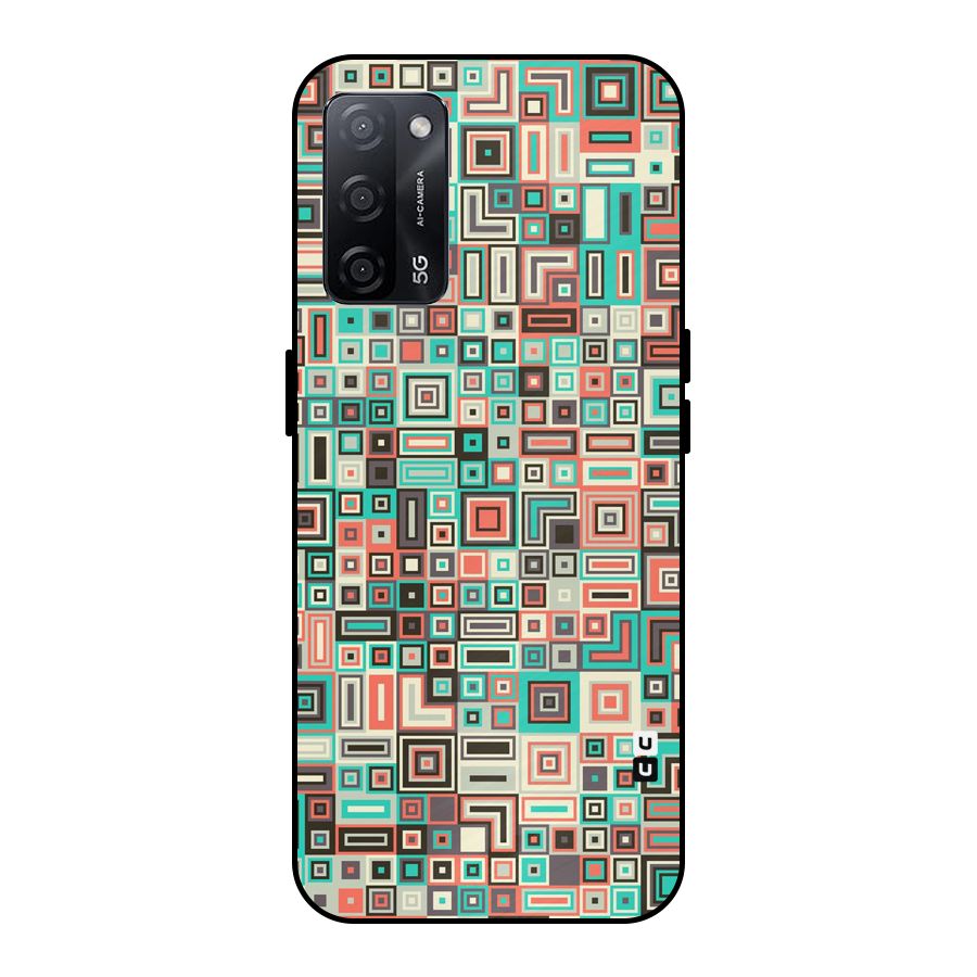 Pretty Boxes Design Metal Back Case for Oppo A53s 5G