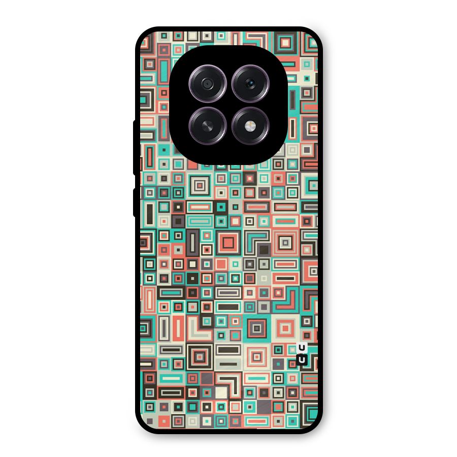 Pretty Boxes Design Metal Back Case for Oppo F29