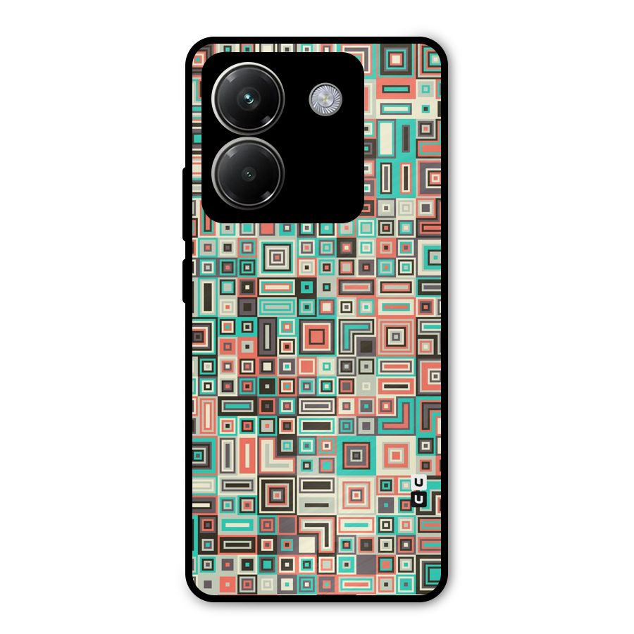 Pretty Boxes Design Metal Back Case for Poco M7 Pro 5G
