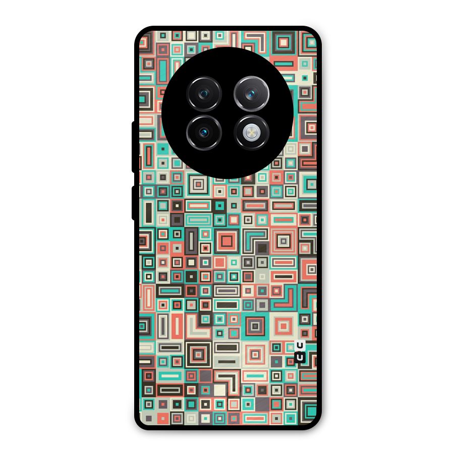 Pretty Boxes Design Metal Back Case for Realme 13 Plus