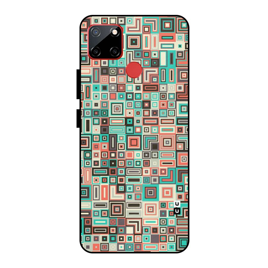 Pretty Boxes Design Metal Back Case for Realme C12