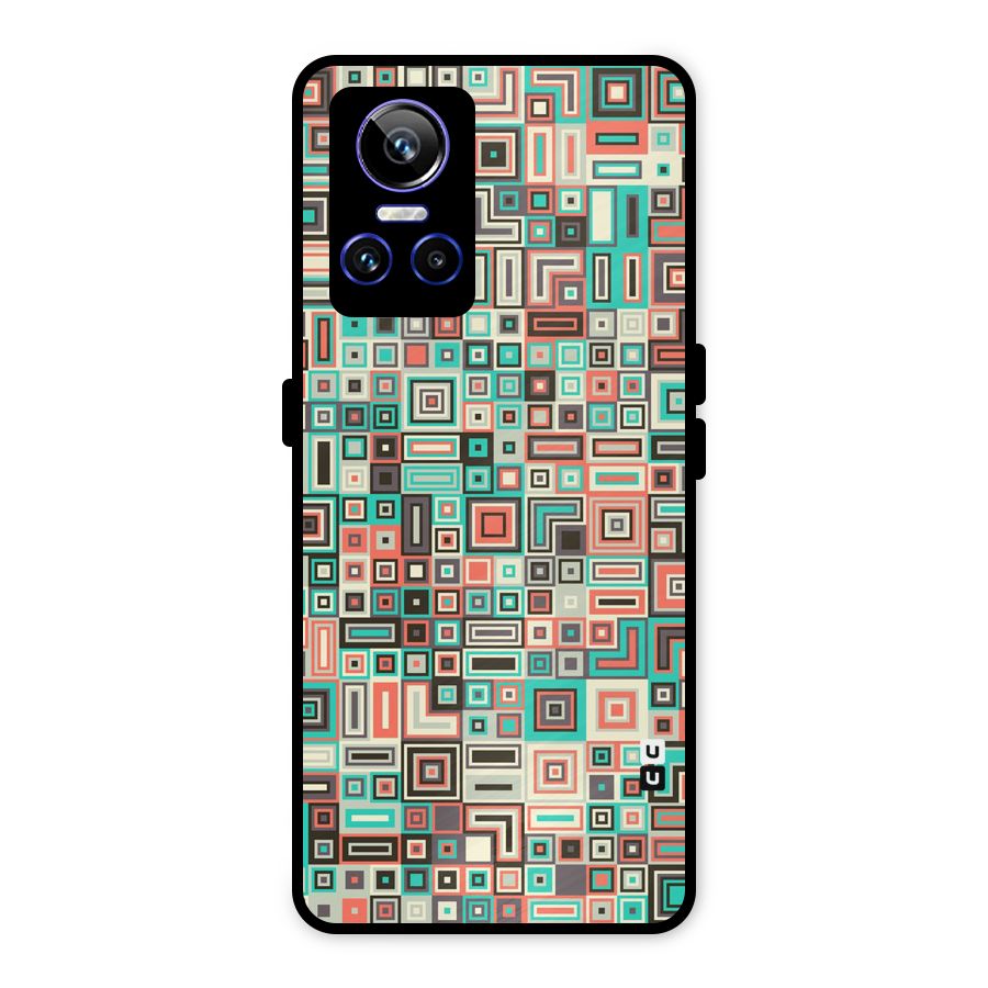 Pretty Boxes Design Metal Back Case for Realme GT Neo 3