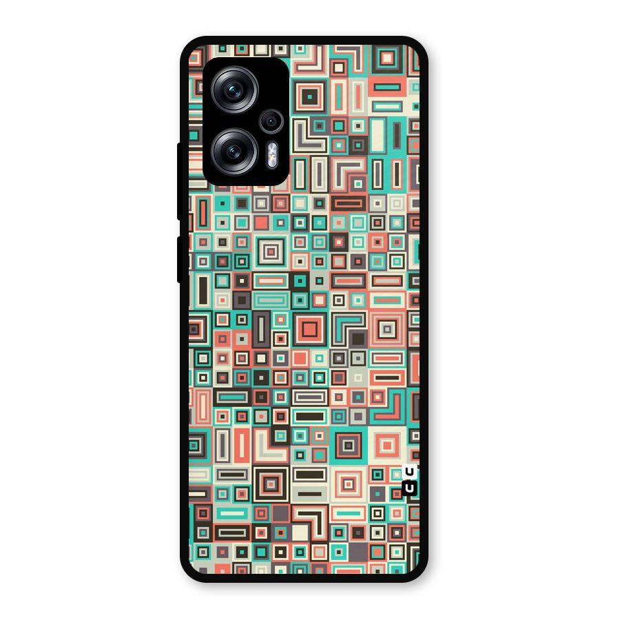 Pretty Boxes Design Metal Back Case for Redmi K50i