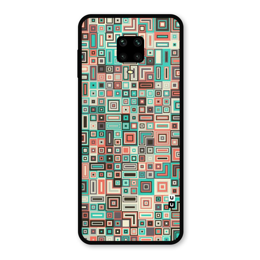 Pretty Boxes Design Metal Back Case for Redmi Note 9 Pro Max