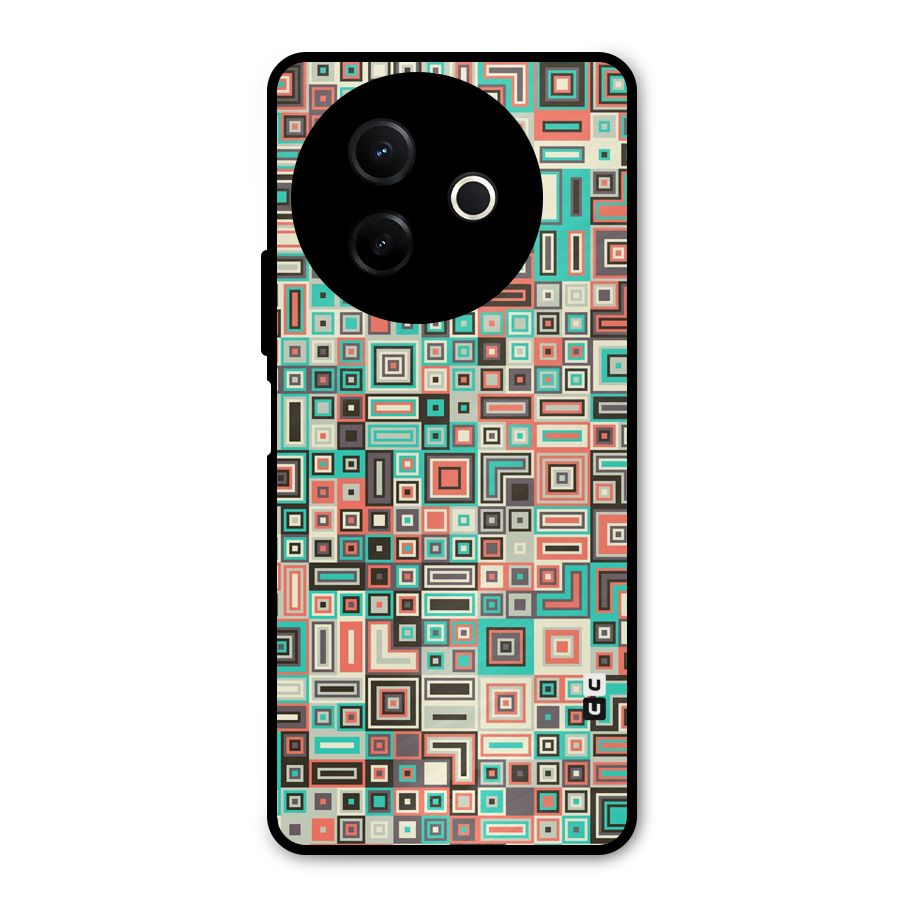 Pretty Boxes Design Metal Back Case for Vivo Y39