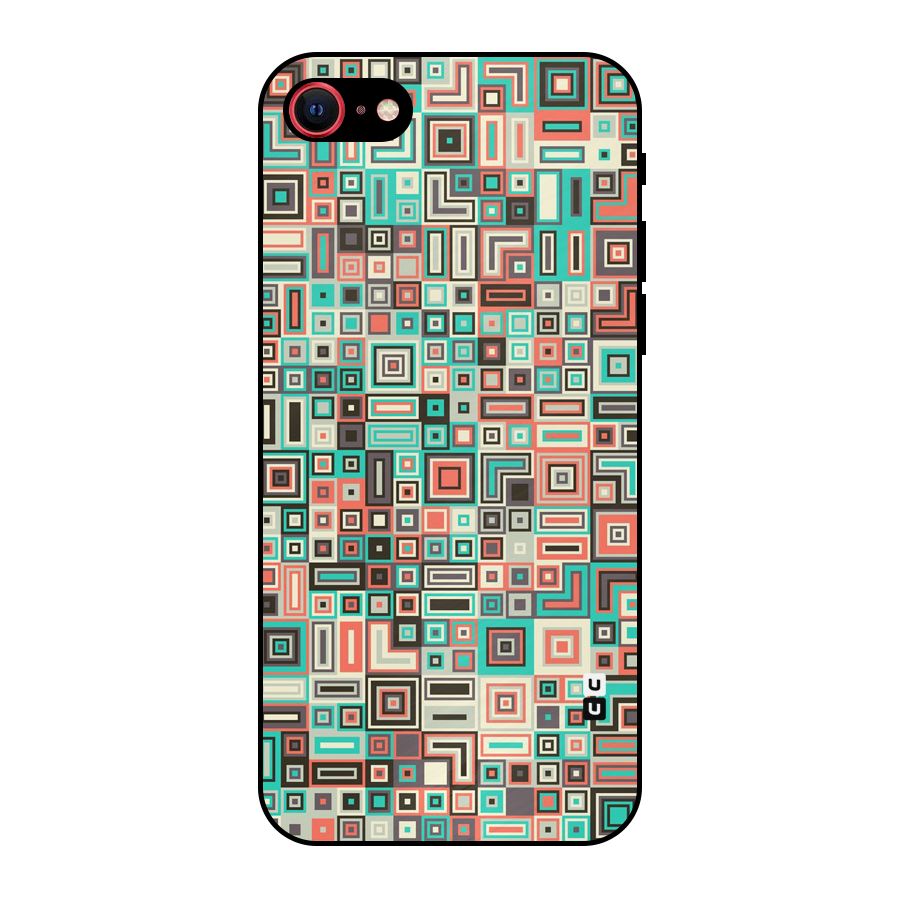 Pretty Boxes Design Metal Back Case for iPhone 7