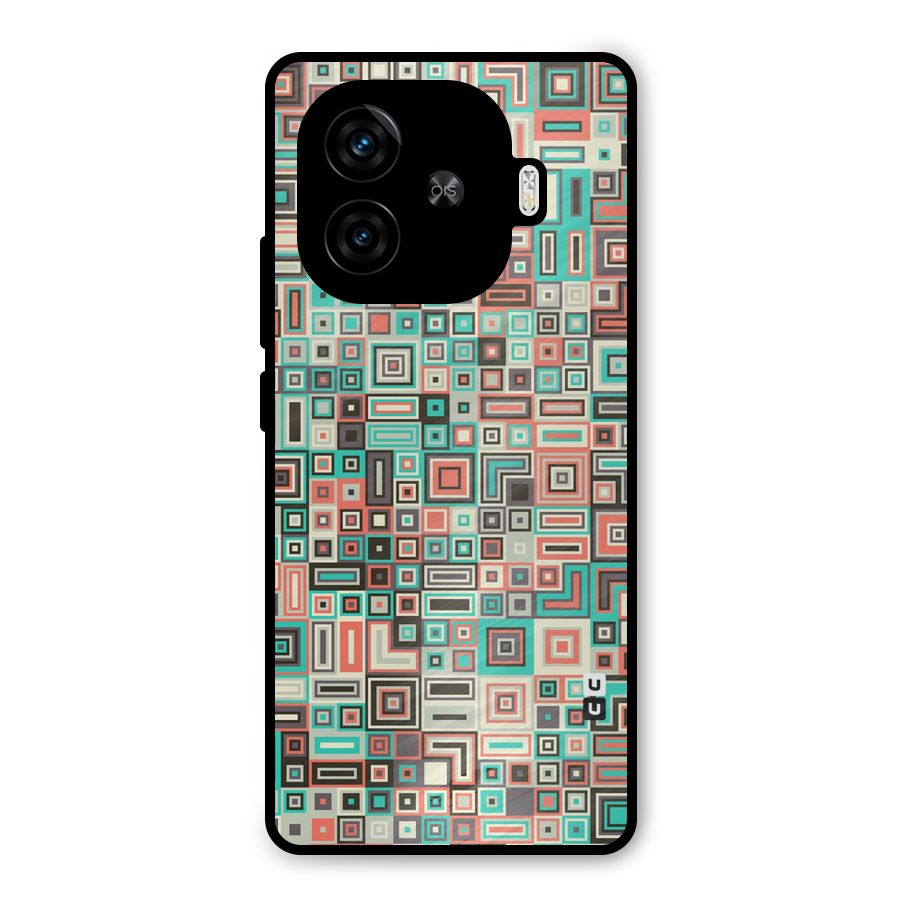 Pretty Boxes Design Metal Back Case for iQOO Neo 10R