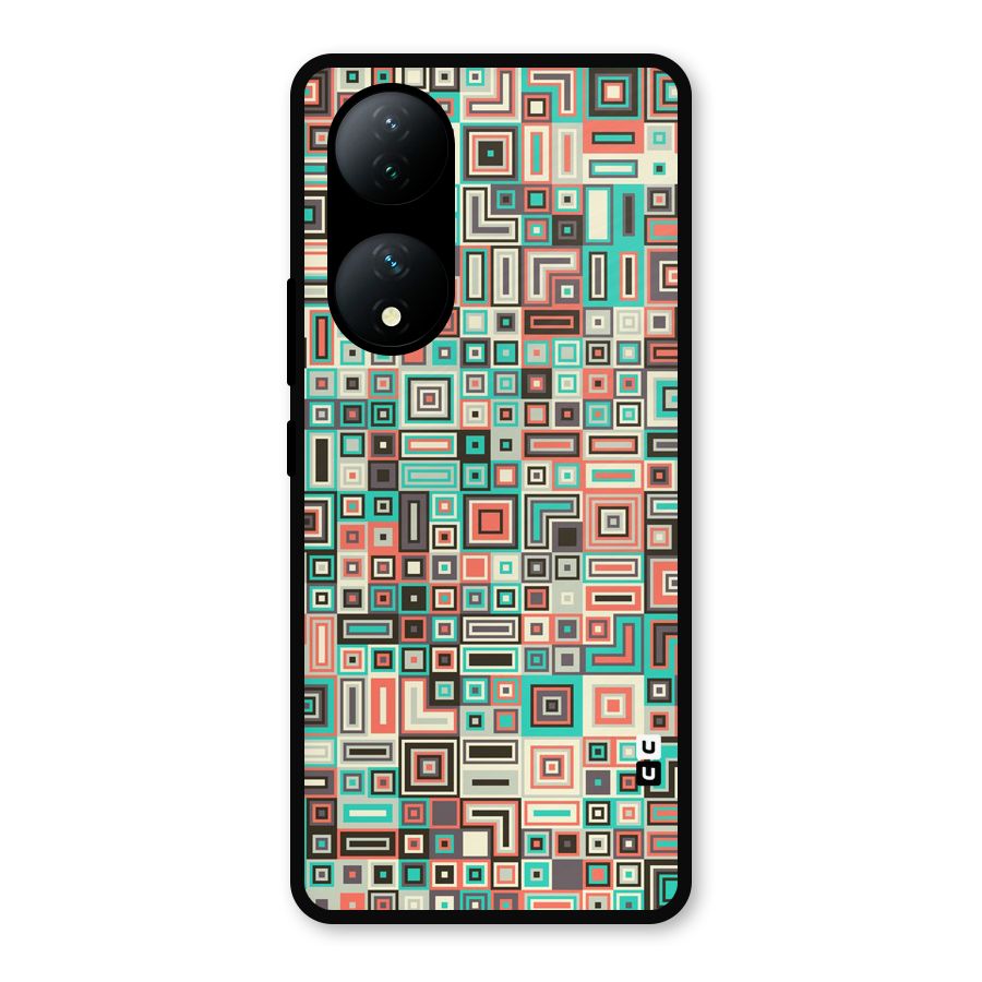 Pretty Boxes Design Metal Back Case for iQOO Z7