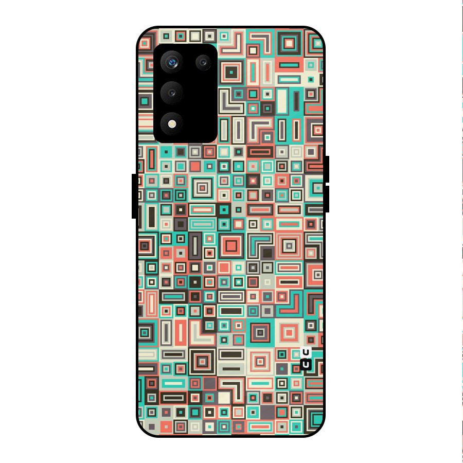 Pretty Boxes Design Metal Back Case for realme 9 5G SE