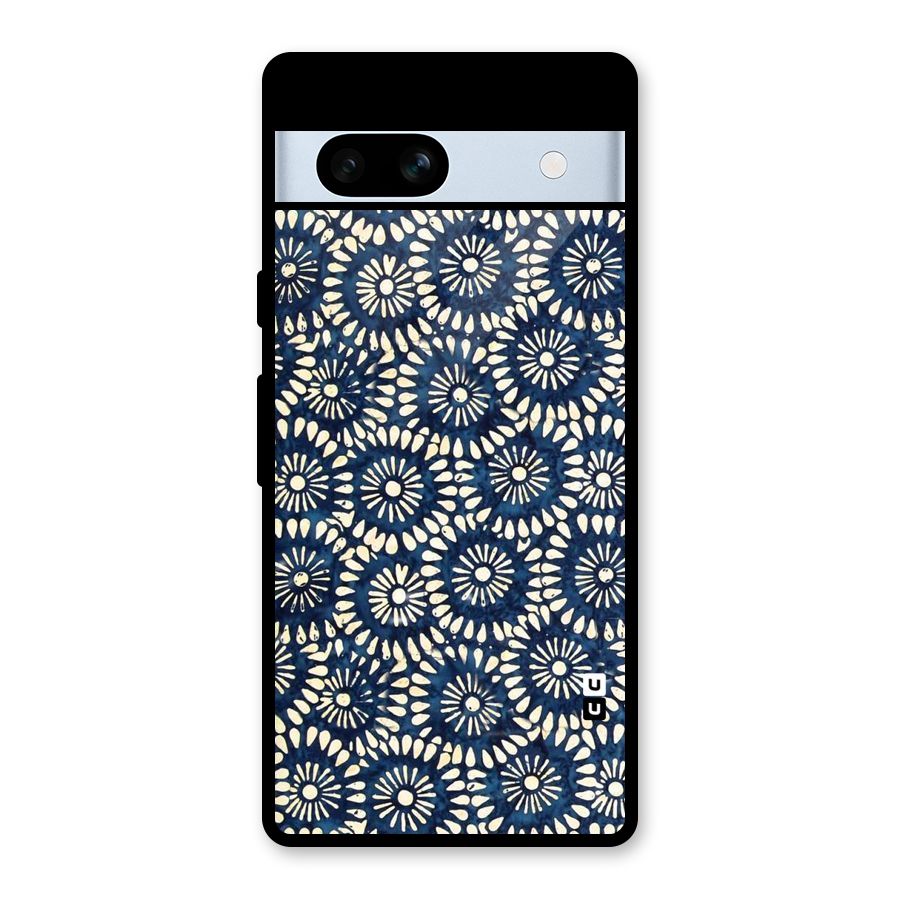 Pretty Circles Glass Back Case for Google Pixel 7a