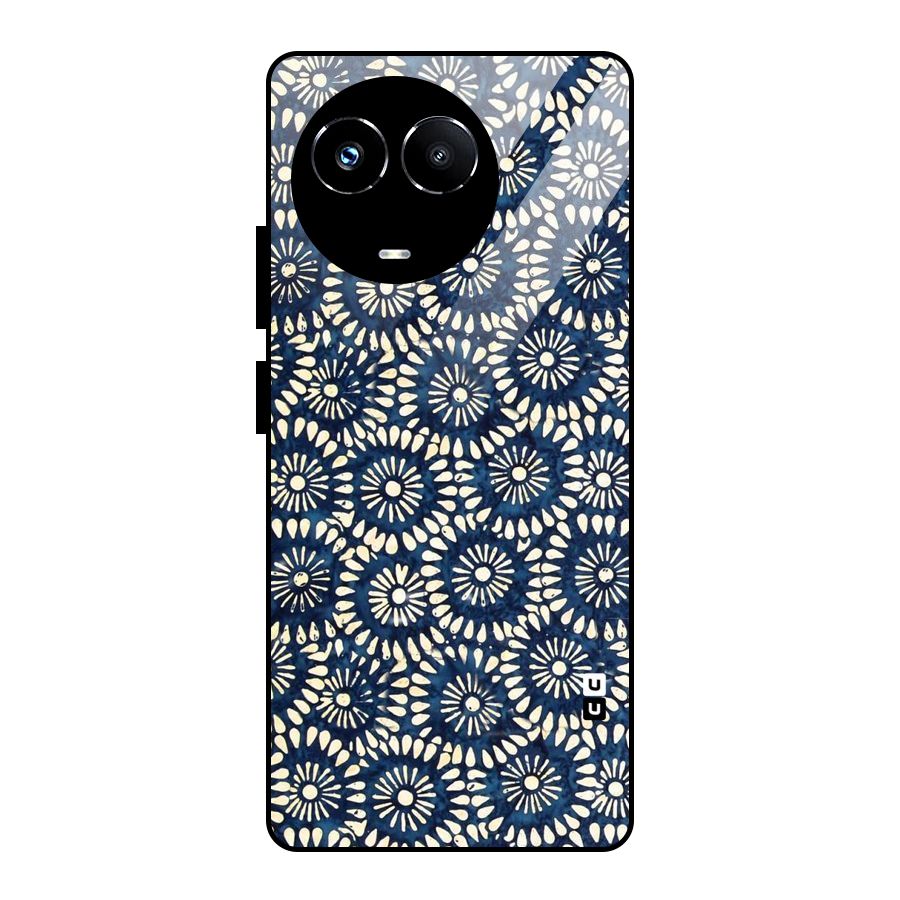 Pretty Circles Glass Back Case for Realme Narzo 60X