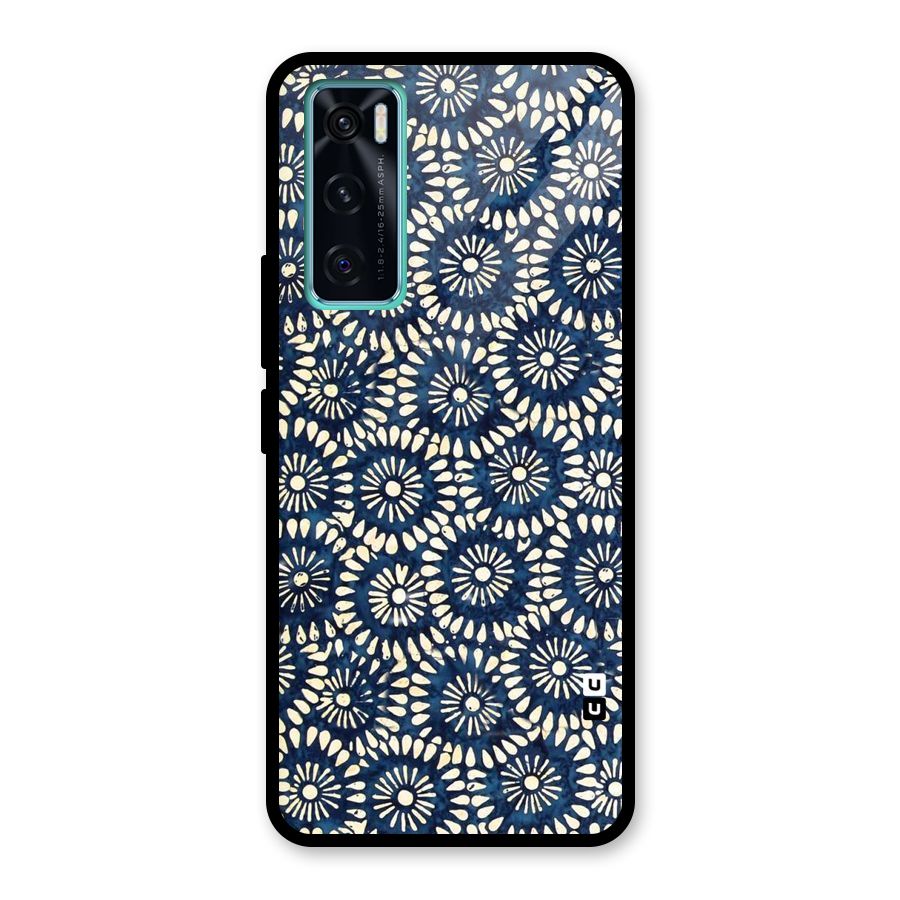 Pretty Circles Glass Back Case for Vivo V20 SE