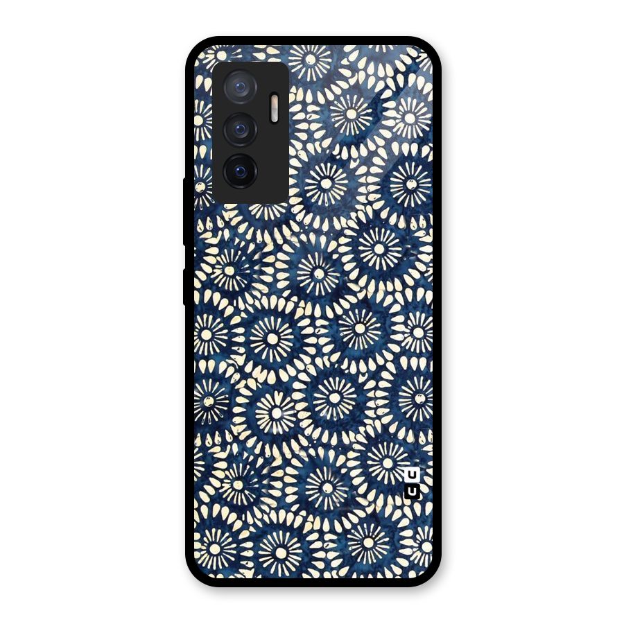 Pretty Circles Glass Back Case for Vivo V23e