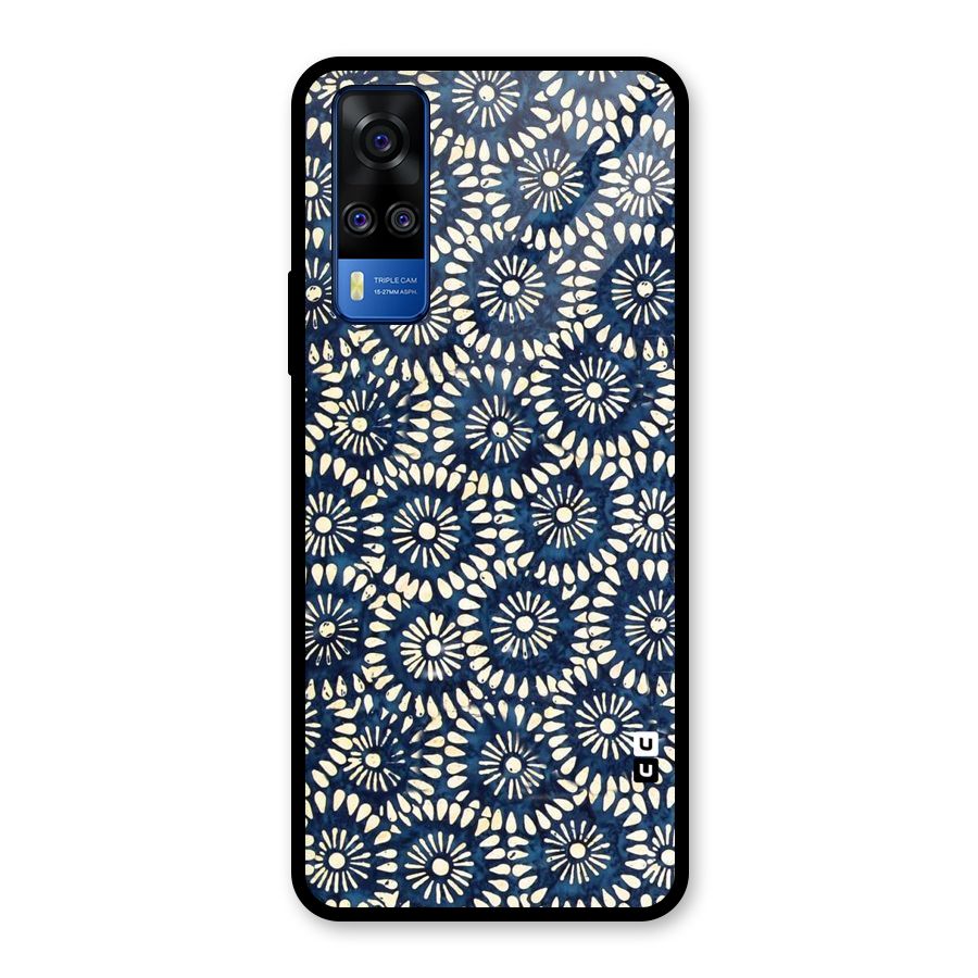 Pretty Circles Glass Back Case for Vivo Y31