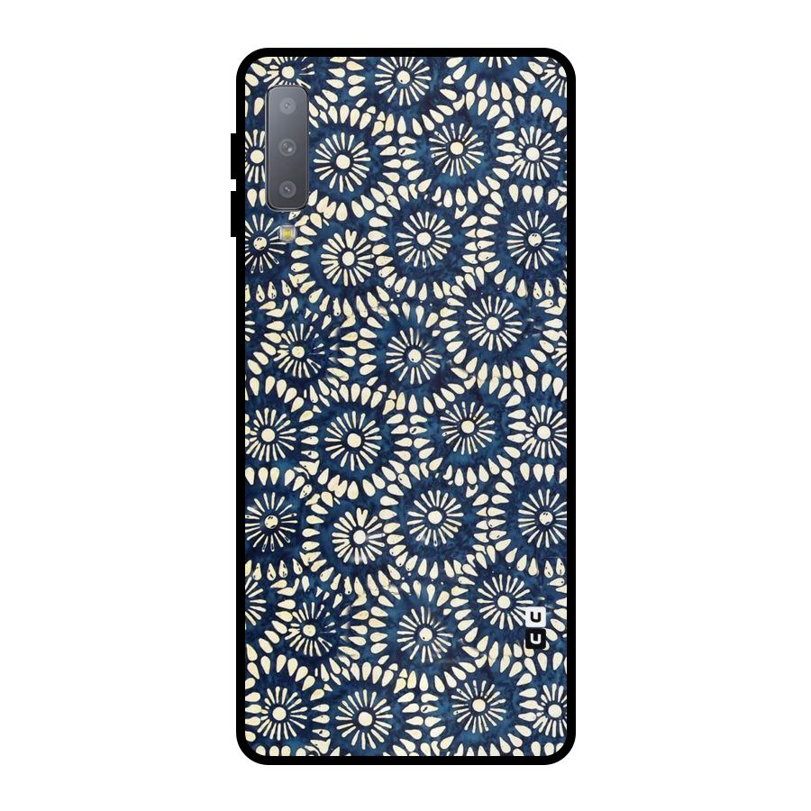 Pretty Circles Metal Back Case for Galaxy A7 (2018)