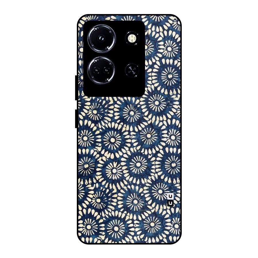 Pretty Circles Metal Back Case for Infinix Note 30 5G