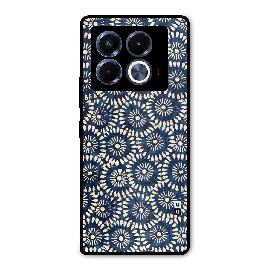 Pretty Circles Metal Back Case for Infinix Note 40 5G