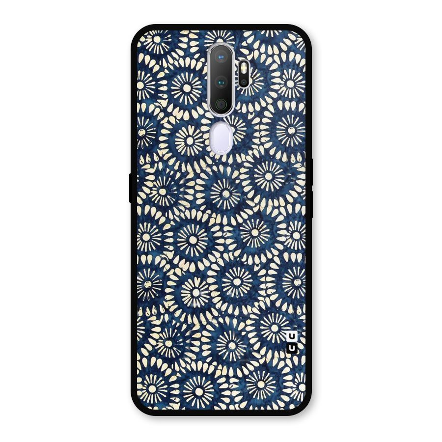 Pretty Circles Metal Back Case for Oppo A9 (2020)