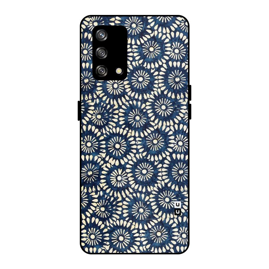 Pretty Circles Metal Back Case for Oppo F19