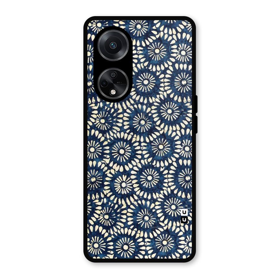 Pretty Circles Metal Back Case for Oppo F23