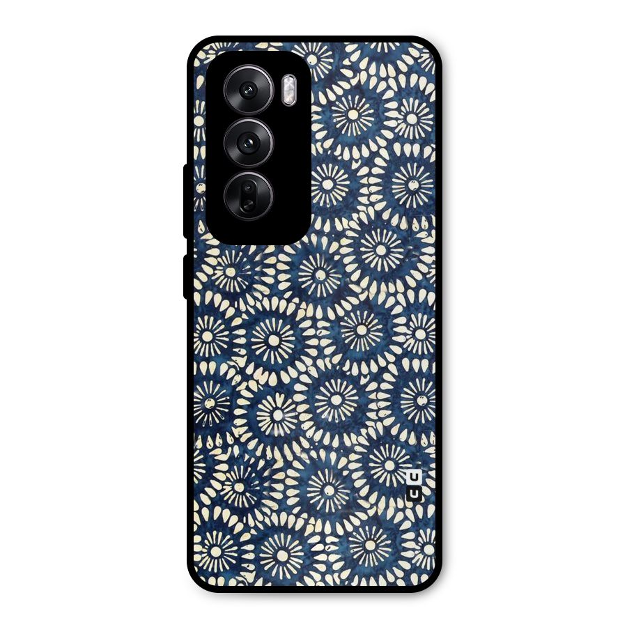 Pretty Circles Metal Back Case for Oppo Reno12