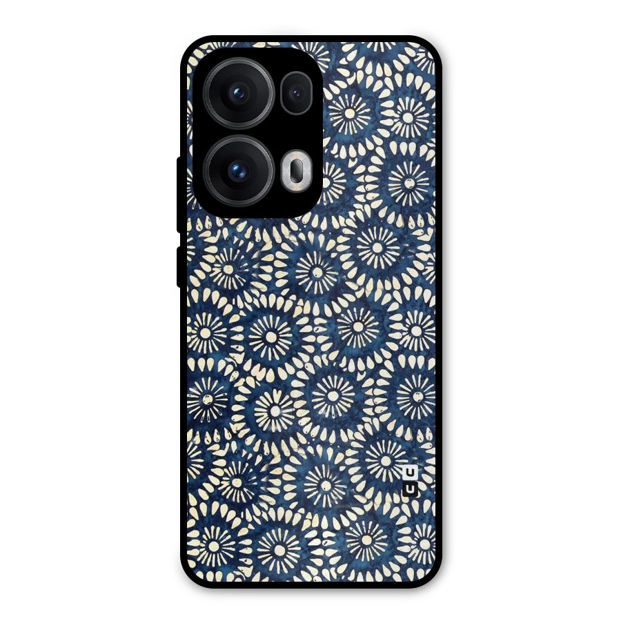 Pretty Circles Metal Back Case for Oppo Reno13 Pro