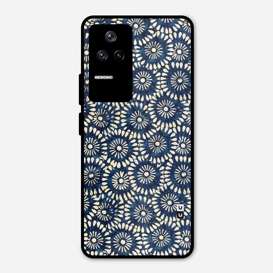 Pretty Circles Metal Back Case for Poco F4 5G