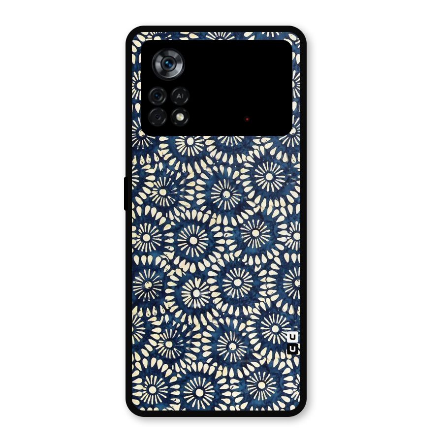 Pretty Circles Metal Back Case for Poco X4 Pro 5G